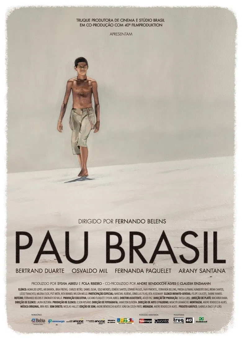 Pau Brasil poster background