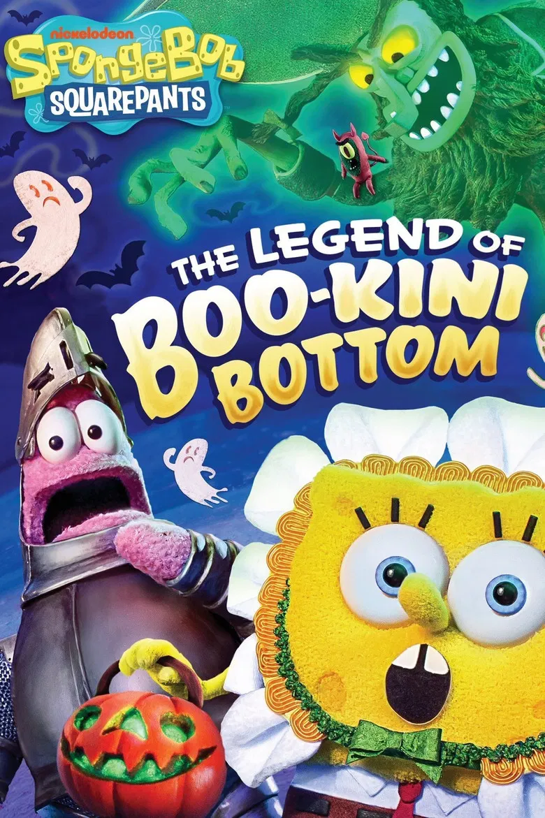 SpongeBob SquarePants: The Legend of Boo-Kini Bottom poster background