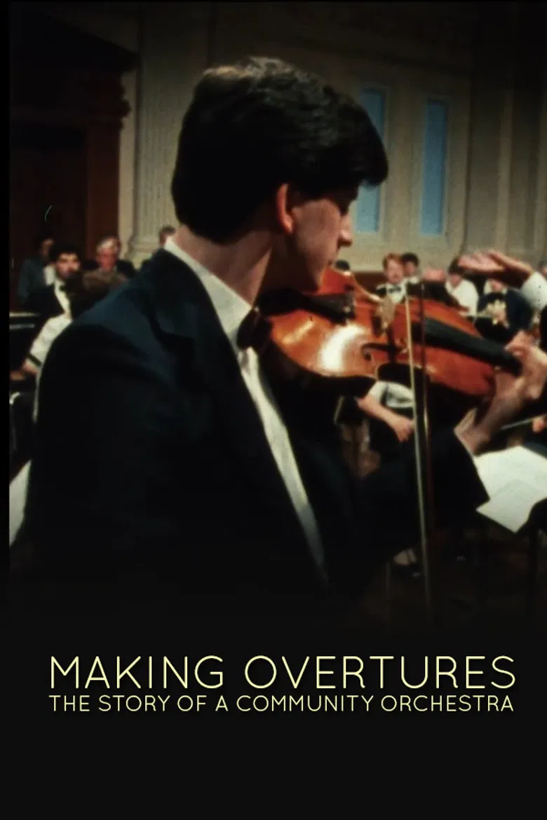 Making Overtures: The Story of a Community Orchestra poster background