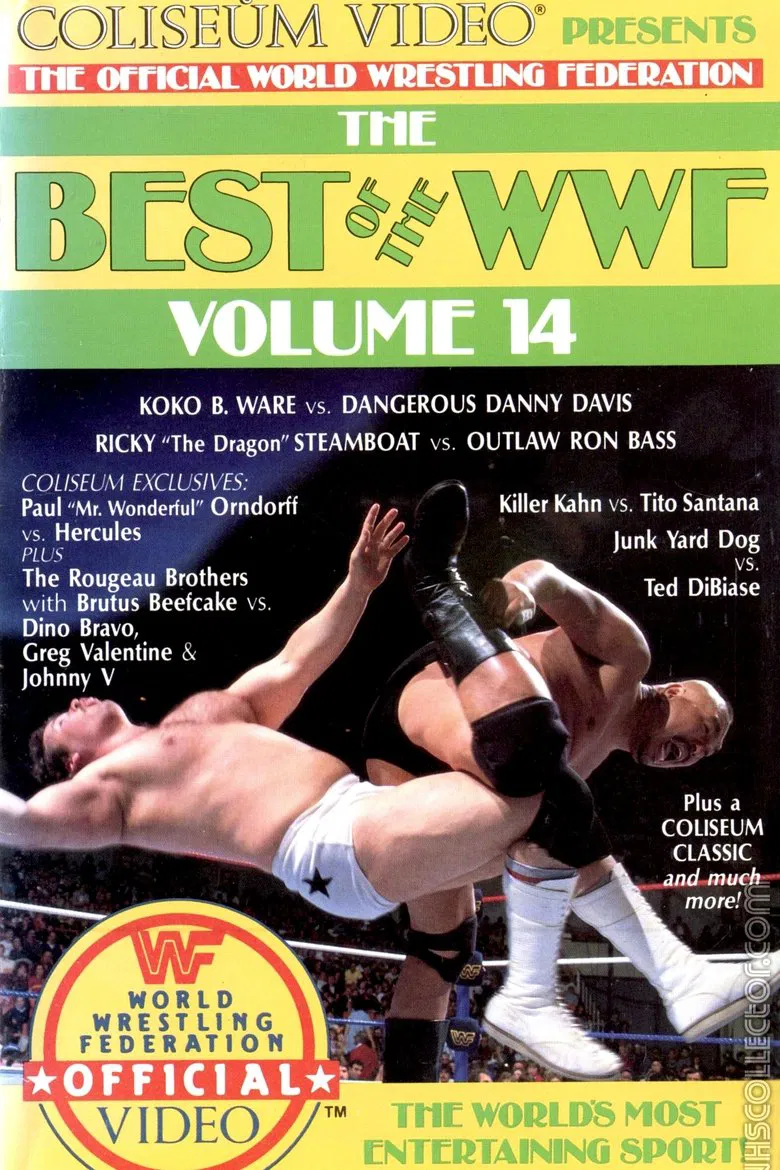 The Best of the WWF: volume 14 poster background