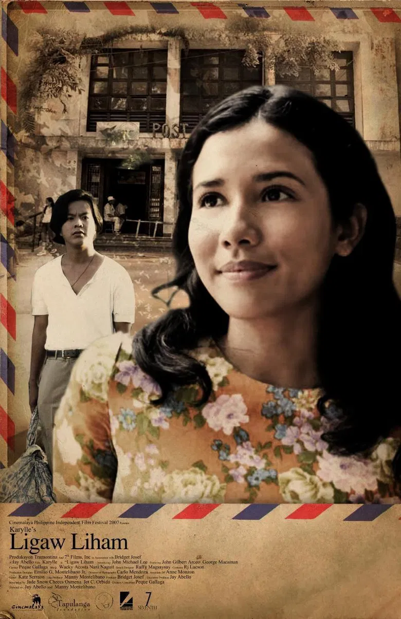 Ligaw Liham poster background