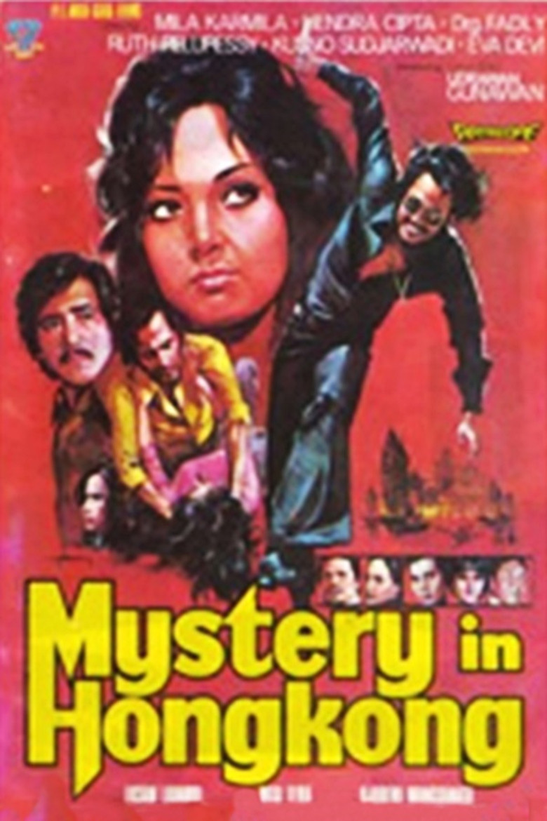Mystery in Hong Kong poster background