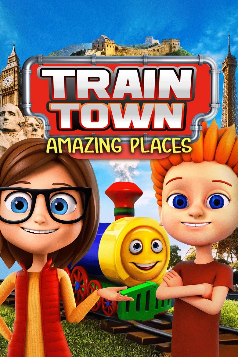 Train Town: Amazing Places poster background
