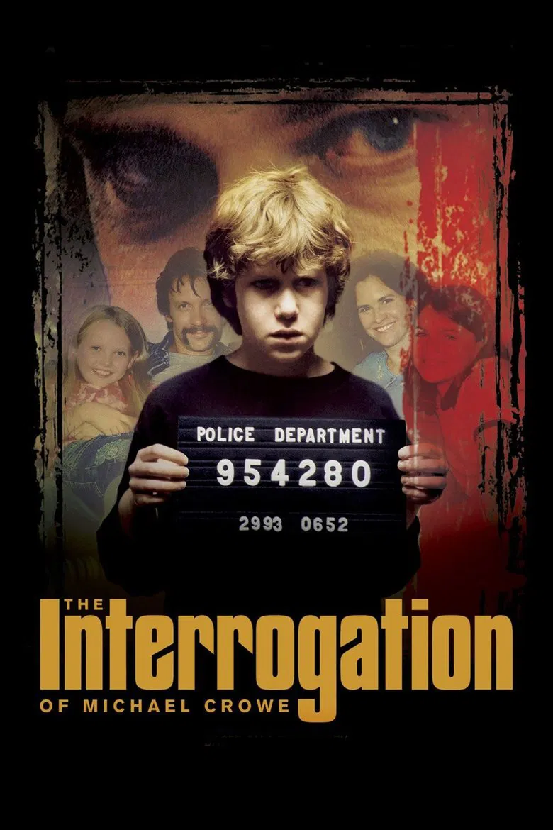 The Interrogation of Michael Crowe poster background