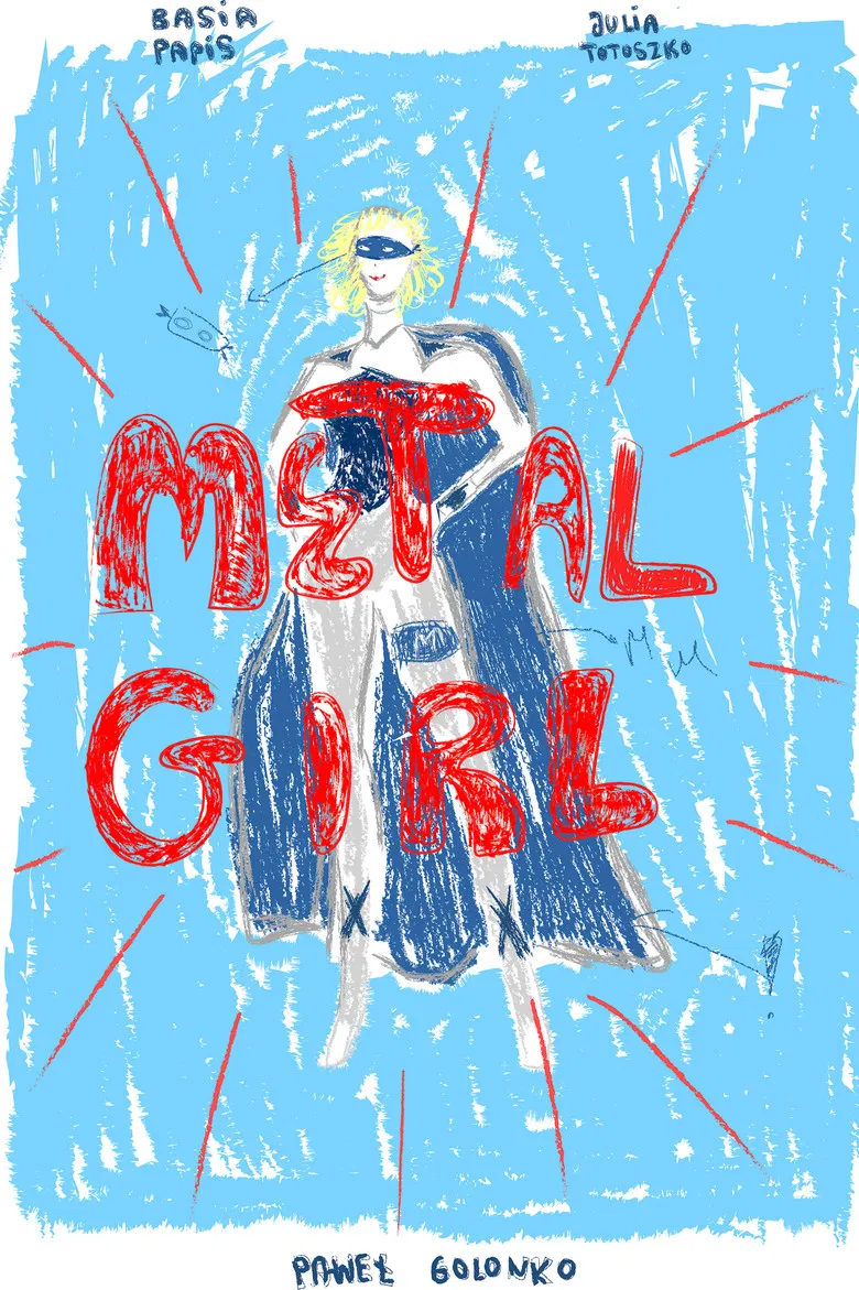 Metal-Girl poster background