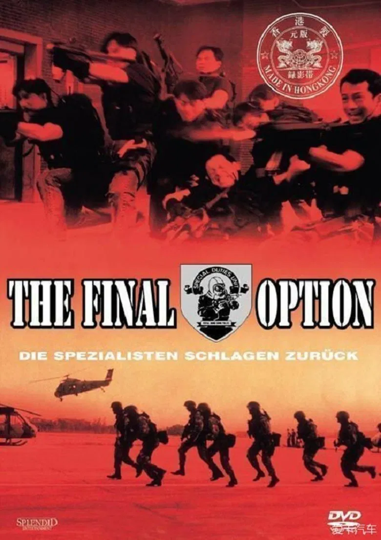 The Final Option poster background