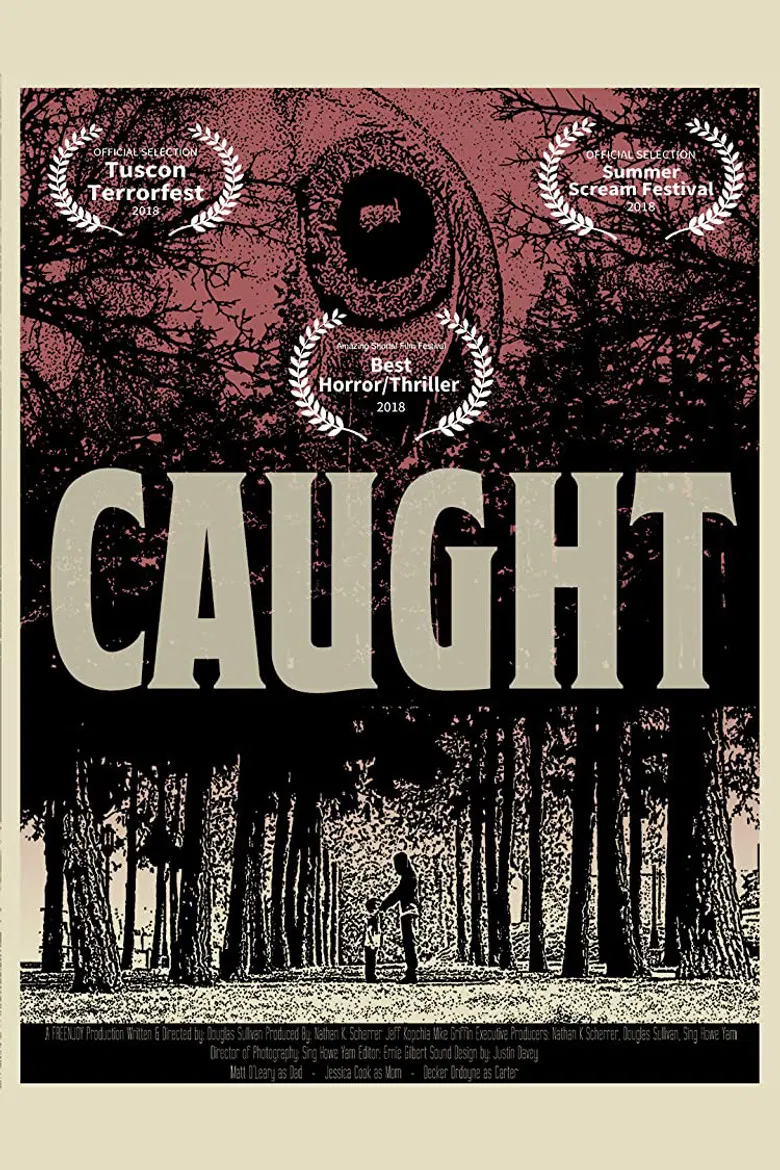 Caught poster background