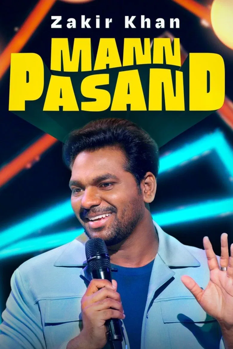 Zakir Khan: Mannpasand poster background