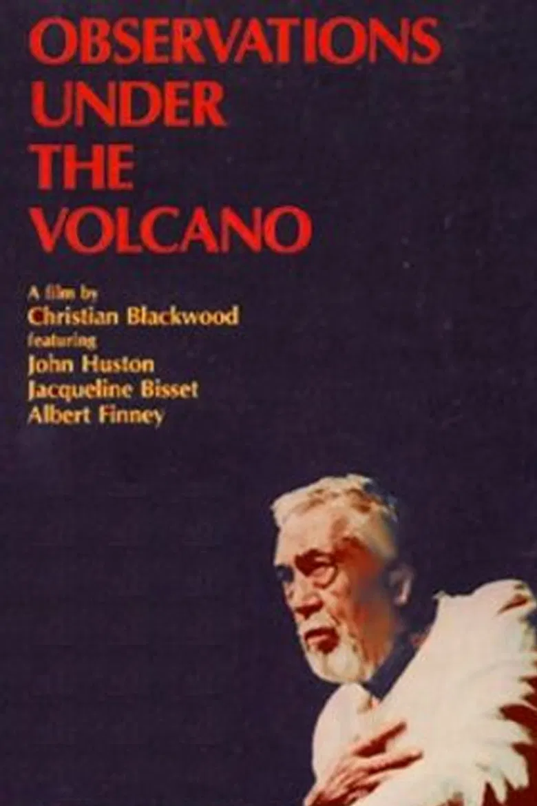 Observations Under the Volcano poster background