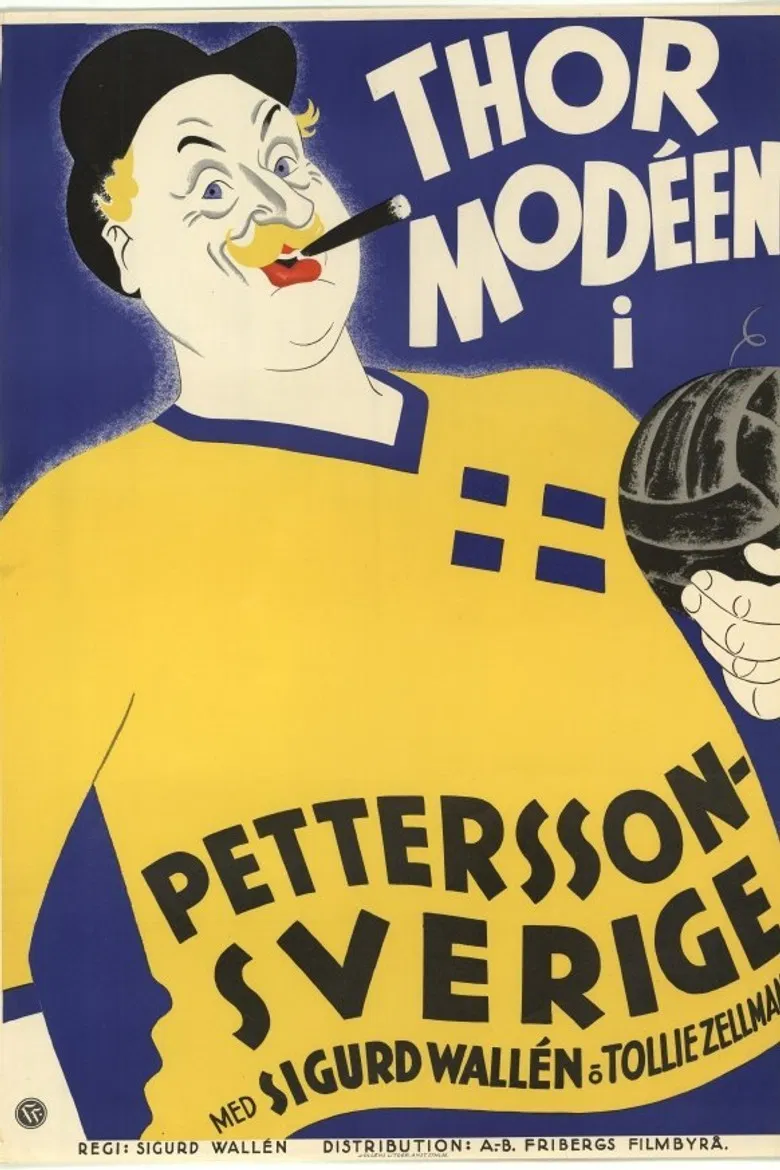 Pettersson - Sverige poster background