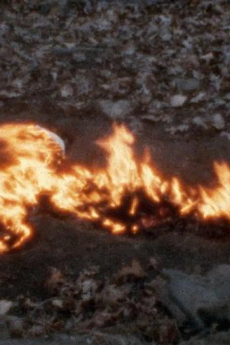 Alma, Silueta en Fuego poster background