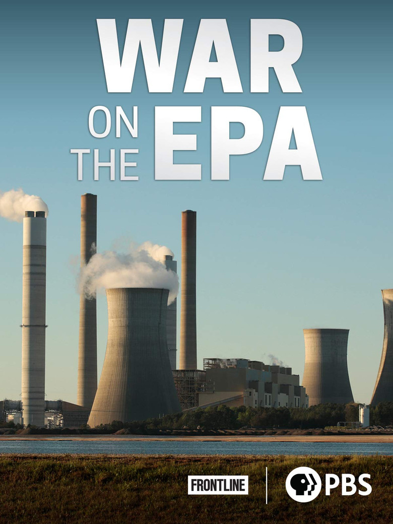 War on the EPA poster background