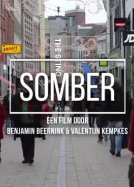 Somber poster background