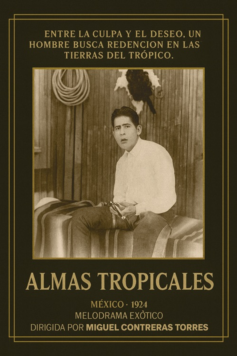 Almas tropicales poster background