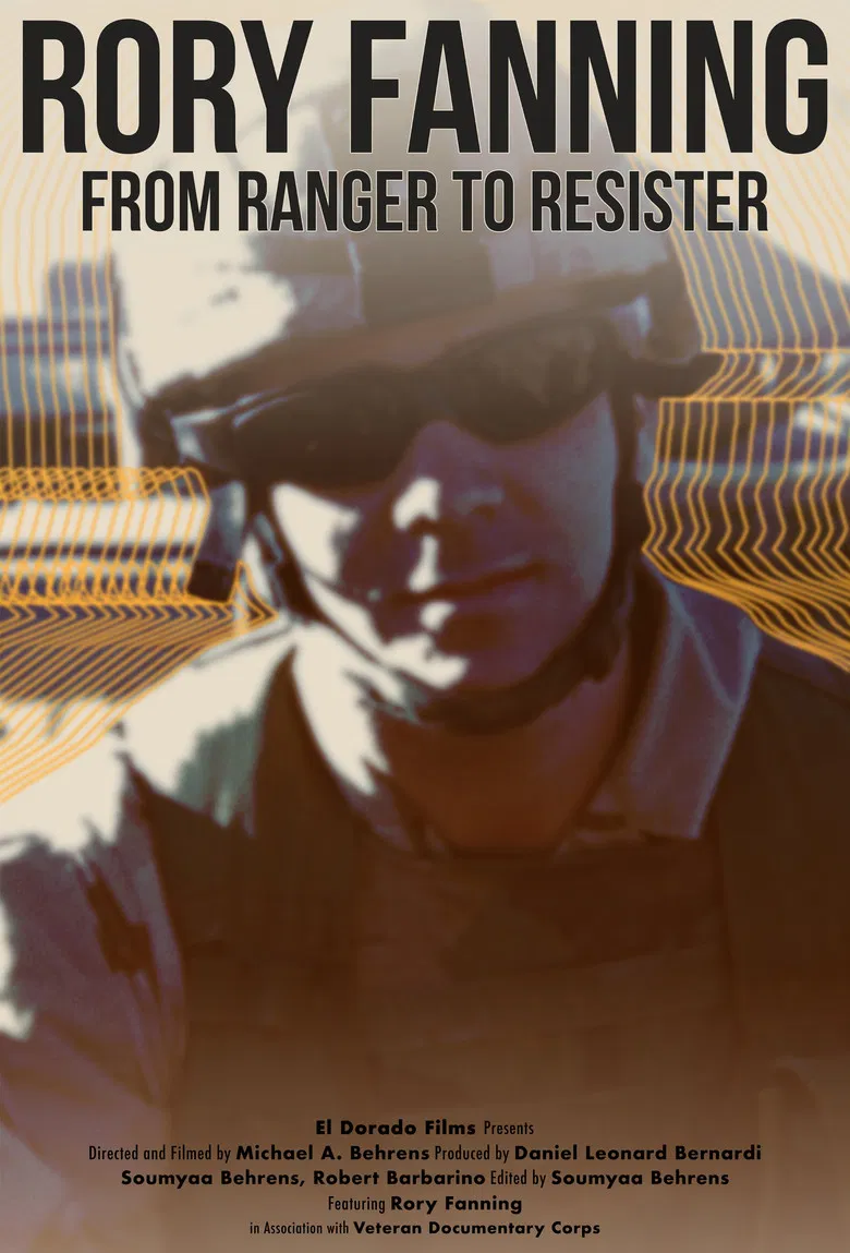 Rory Fanning: From Ranger to Resister poster background