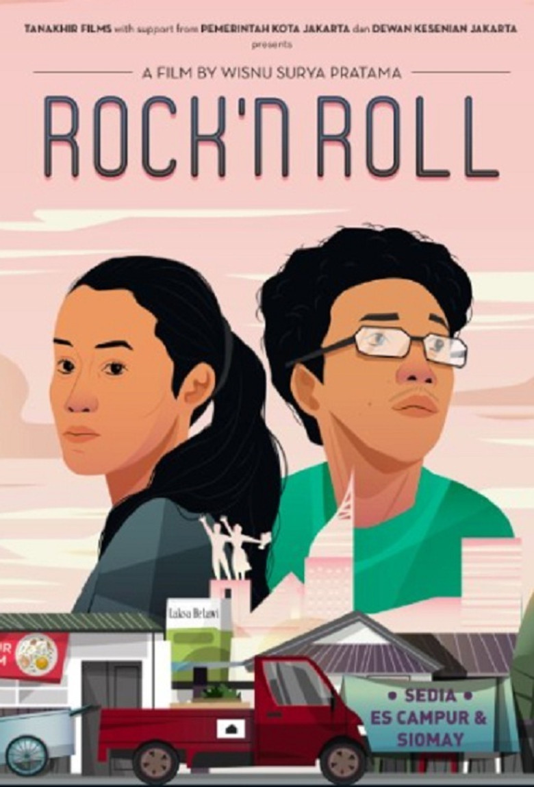 Rock 'N Roll poster background