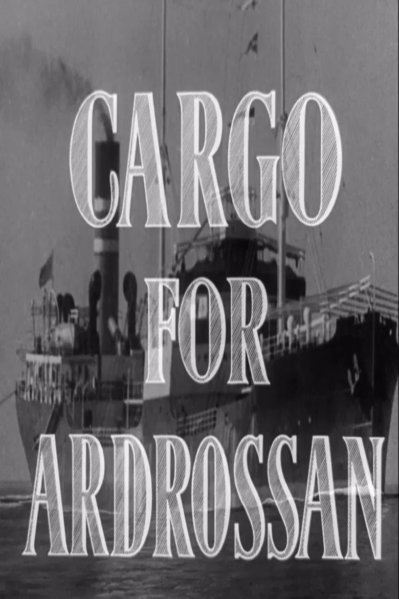Cargo for Ardrossan poster background
