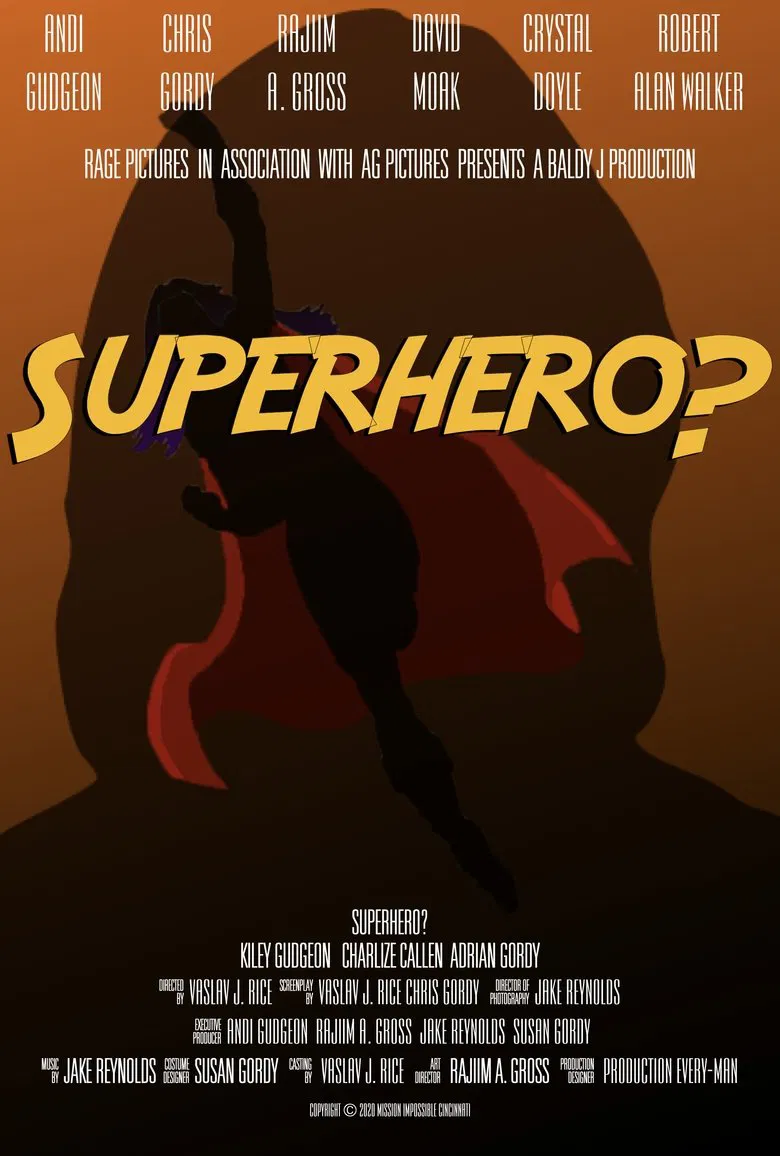 Superhero? poster background