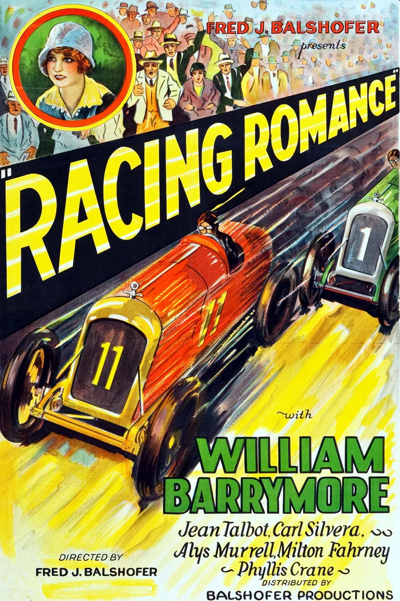 Racing Romance poster background