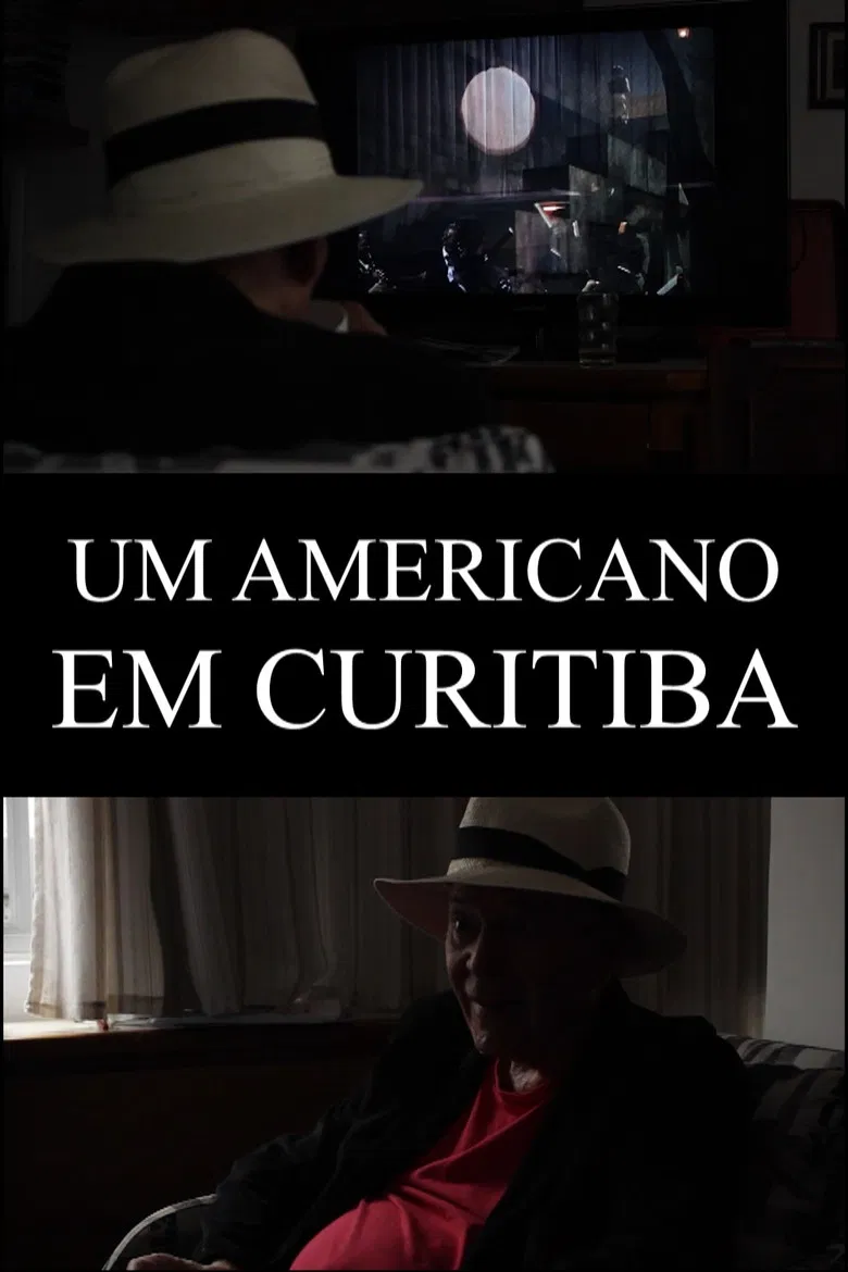 An American in Curitiba poster background