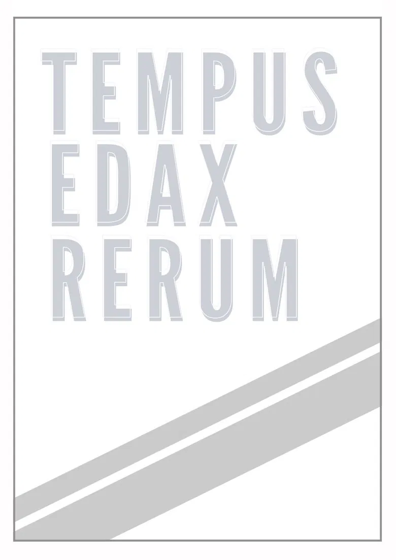 Tempus Edax Rerum poster background