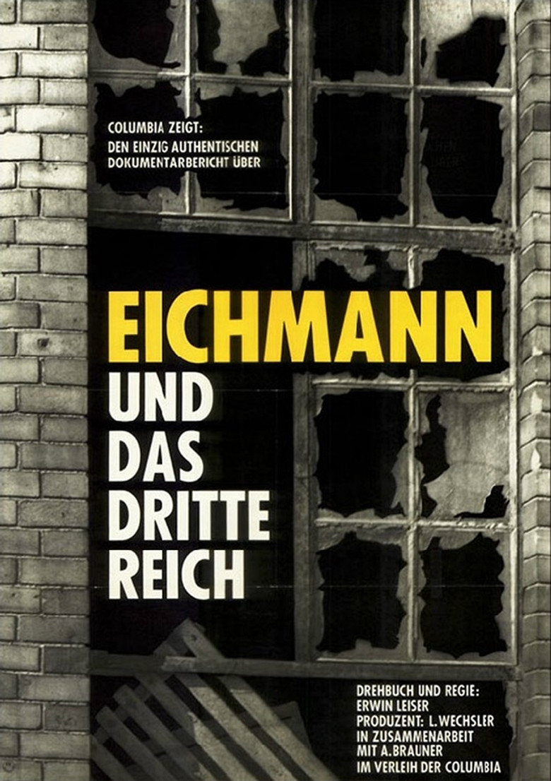 Eichmann and the Third Reich poster background