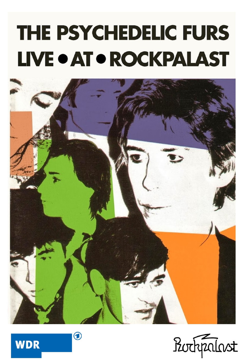 Psychedelic Furs: LIve on Rockpalast poster background