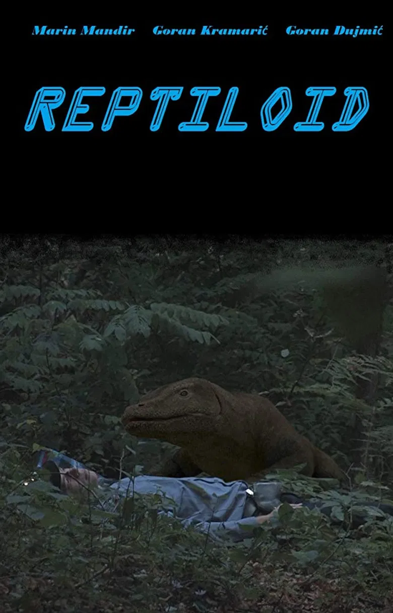 Reptiloid poster background