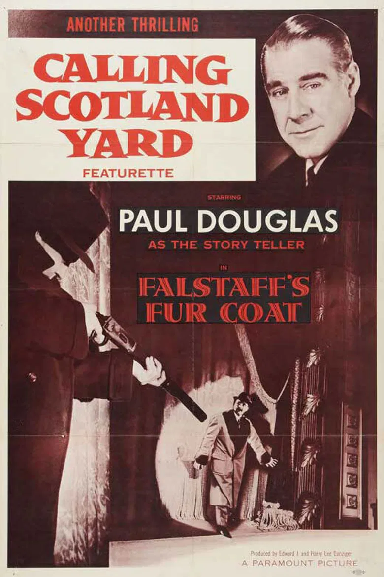 Calling Scotland Yard: Falstaff's Fur Coat poster background