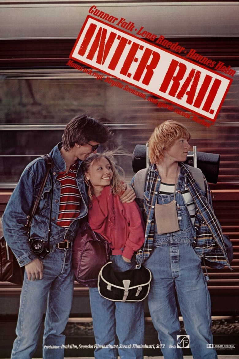 Inter Rail poster background