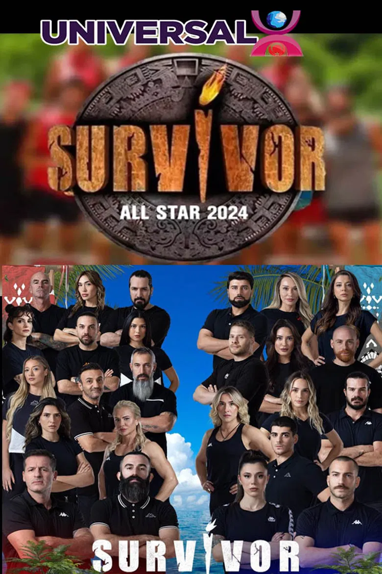 Survivor All Star 2024 poster background