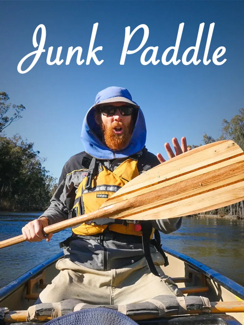 Junk Paddle poster background