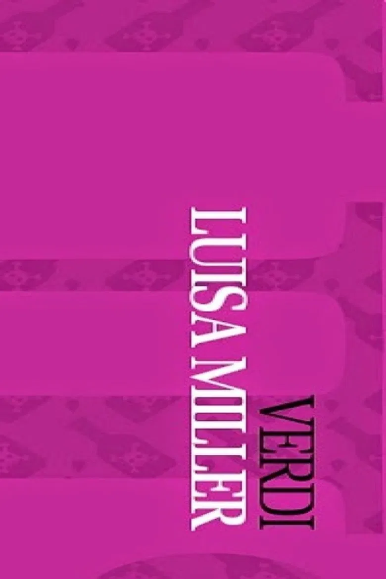 Luisa Miller poster background