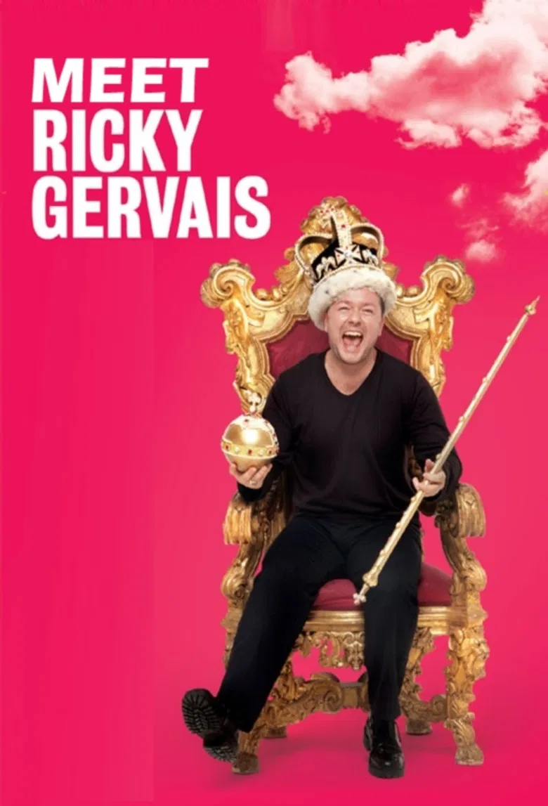 Meet Ricky Gervais poster background