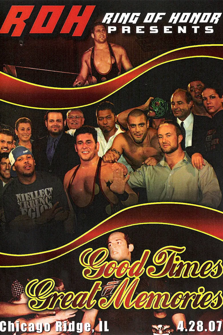 ROH: Good Times, Great Memories poster background