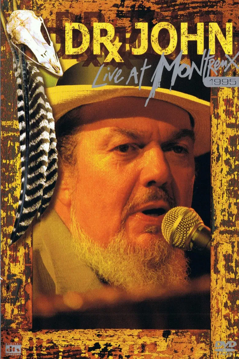 Dr. John - Live At Montreux 1995 poster background