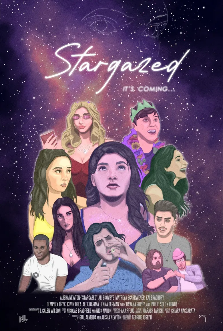Stargazed poster background