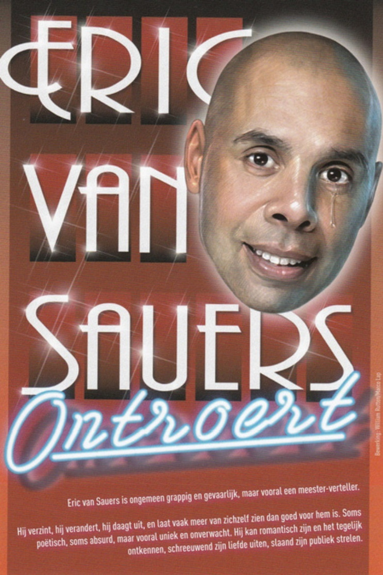 Eric van Sauers: Ontroert poster background
