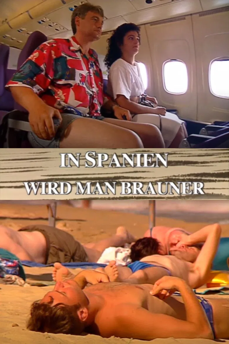 In Spanien wird man brauner poster background