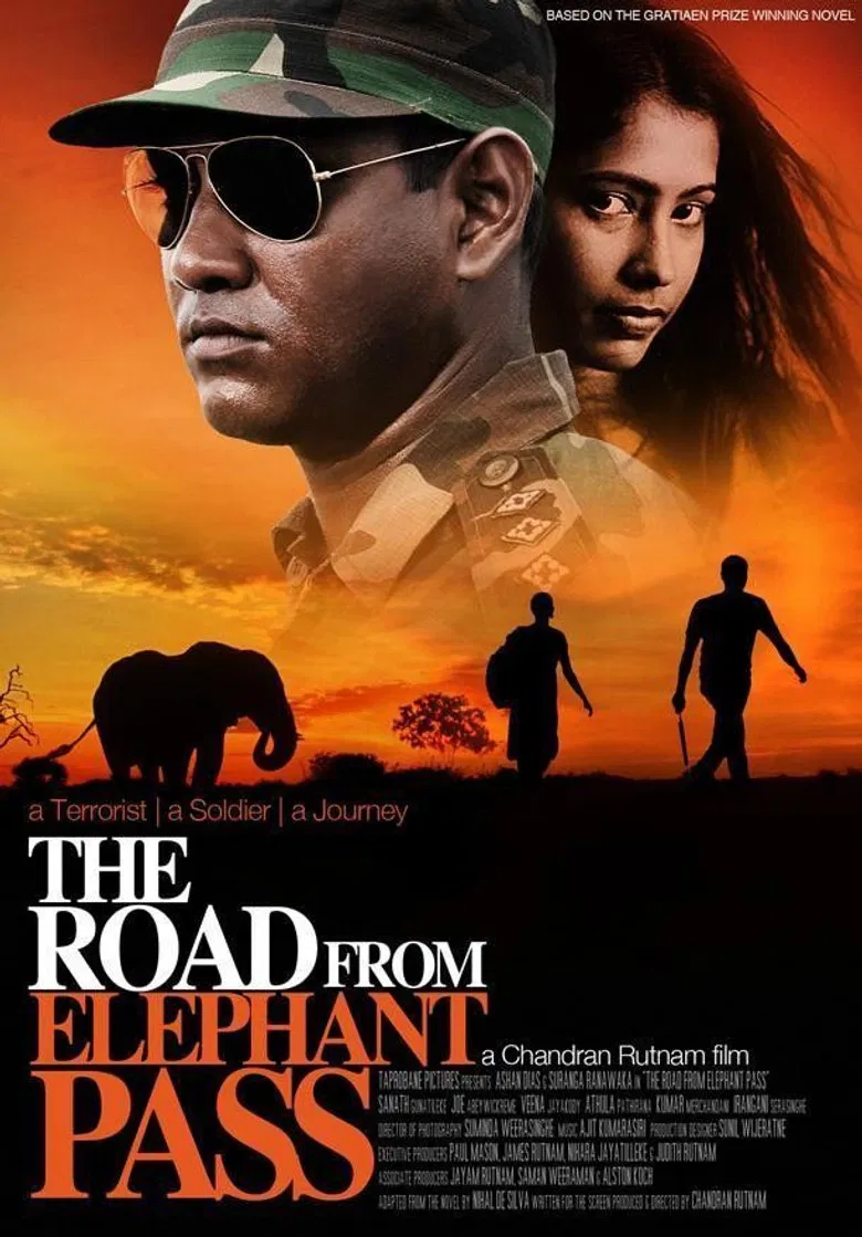 The Road from Elephant Pass poster background