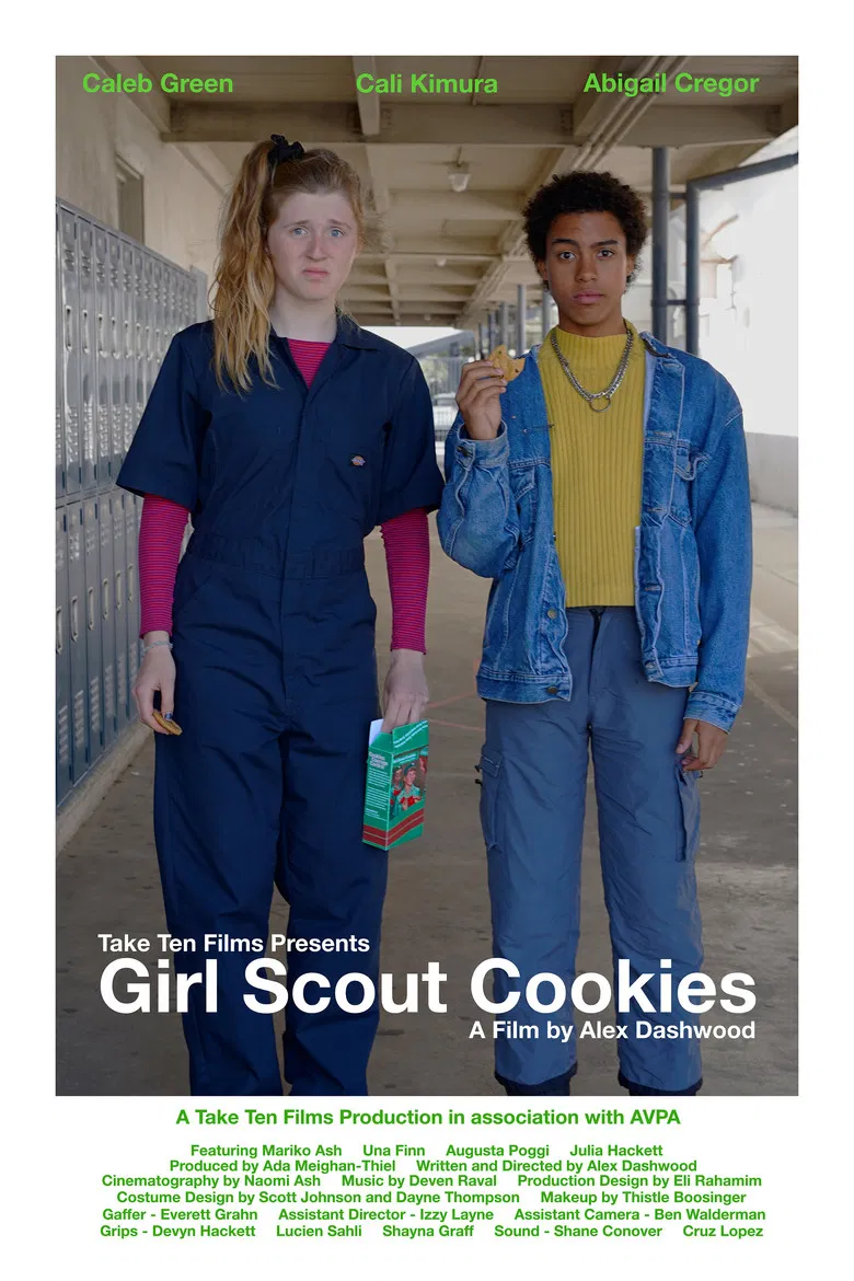 Girl Scout Cookies poster background