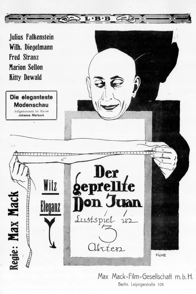 Der geprellte Don Juan poster background