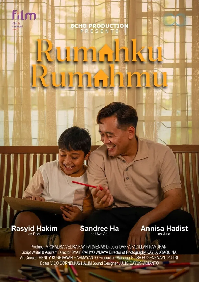 Rumahku, rumahmu poster background