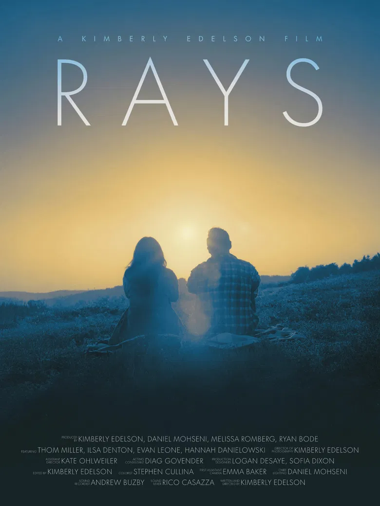 Rays poster background