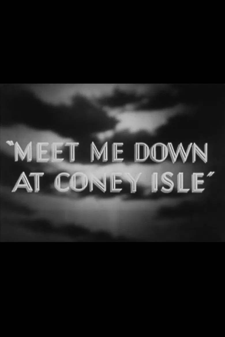 Meet Me Down at Coney Isle poster background