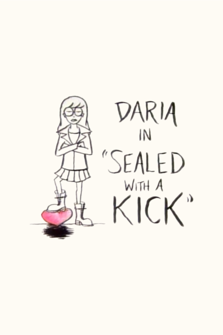 Daria in 'Sealed With a Kick' poster background