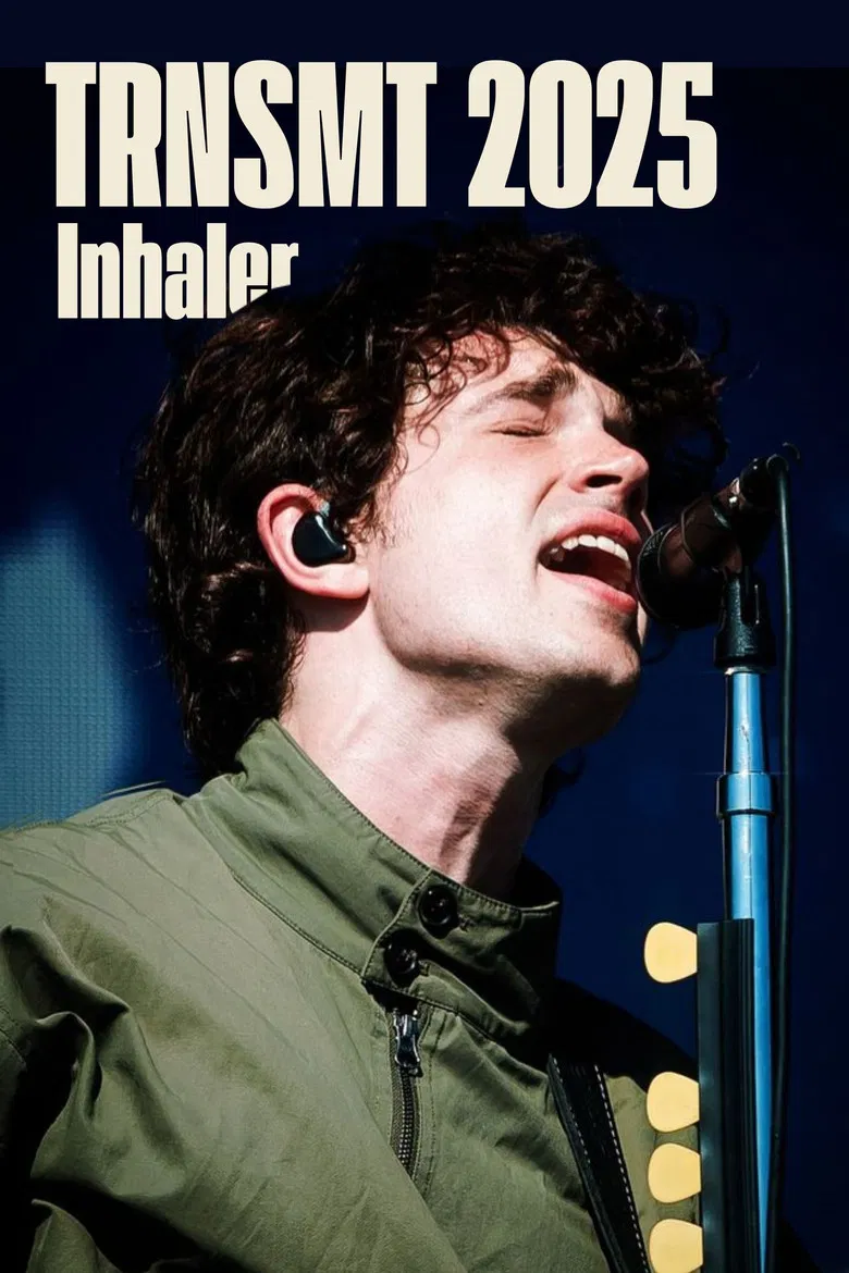Inhaler Live at TRNSMT 2025 poster background