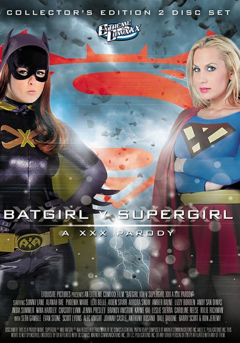 Batgirl V Supergirl poster background