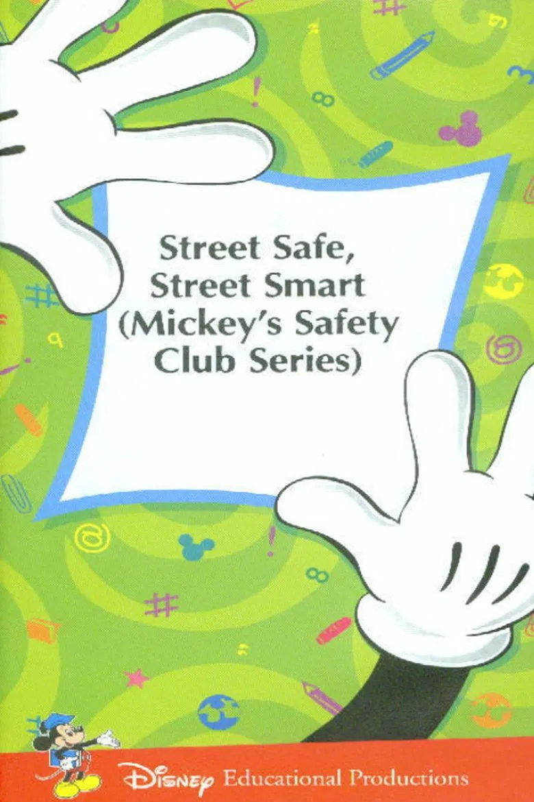 Mickey's Safety Club: Street Safe, Street Smart poster background