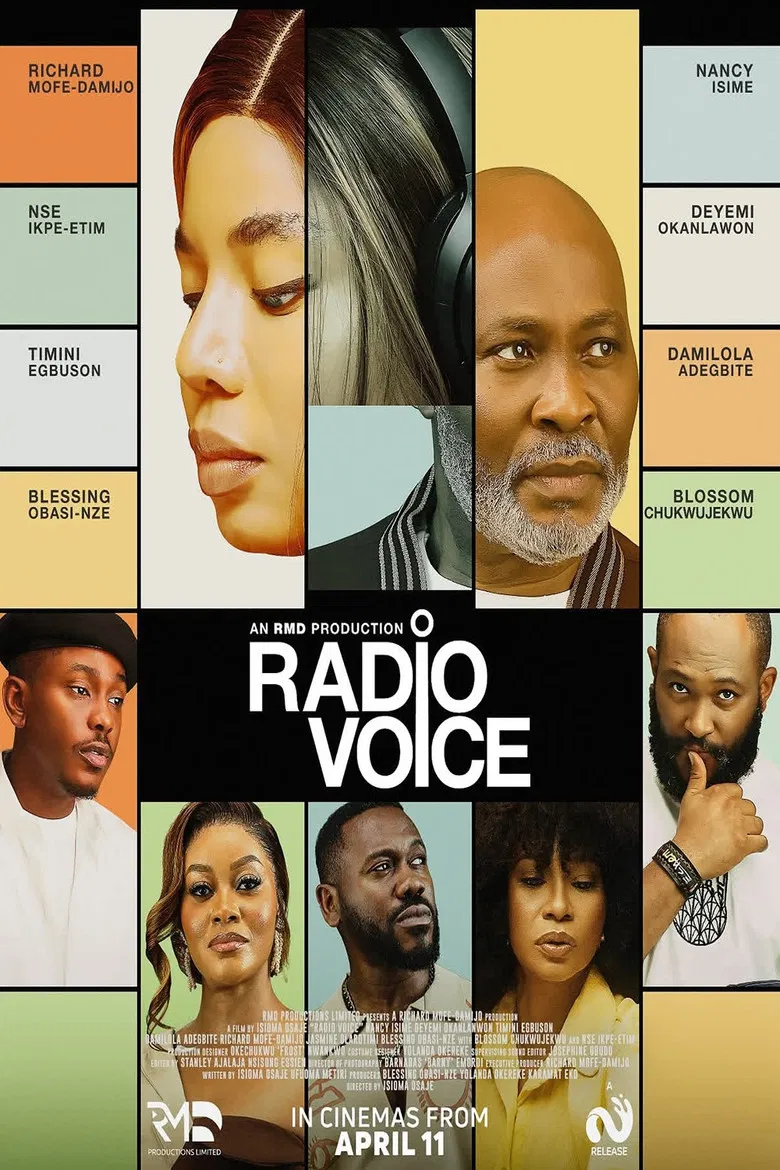 Radio Voice poster background